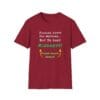 Cardinal Red Short Sleeve Tee Judging or Kindness Choose Wisely