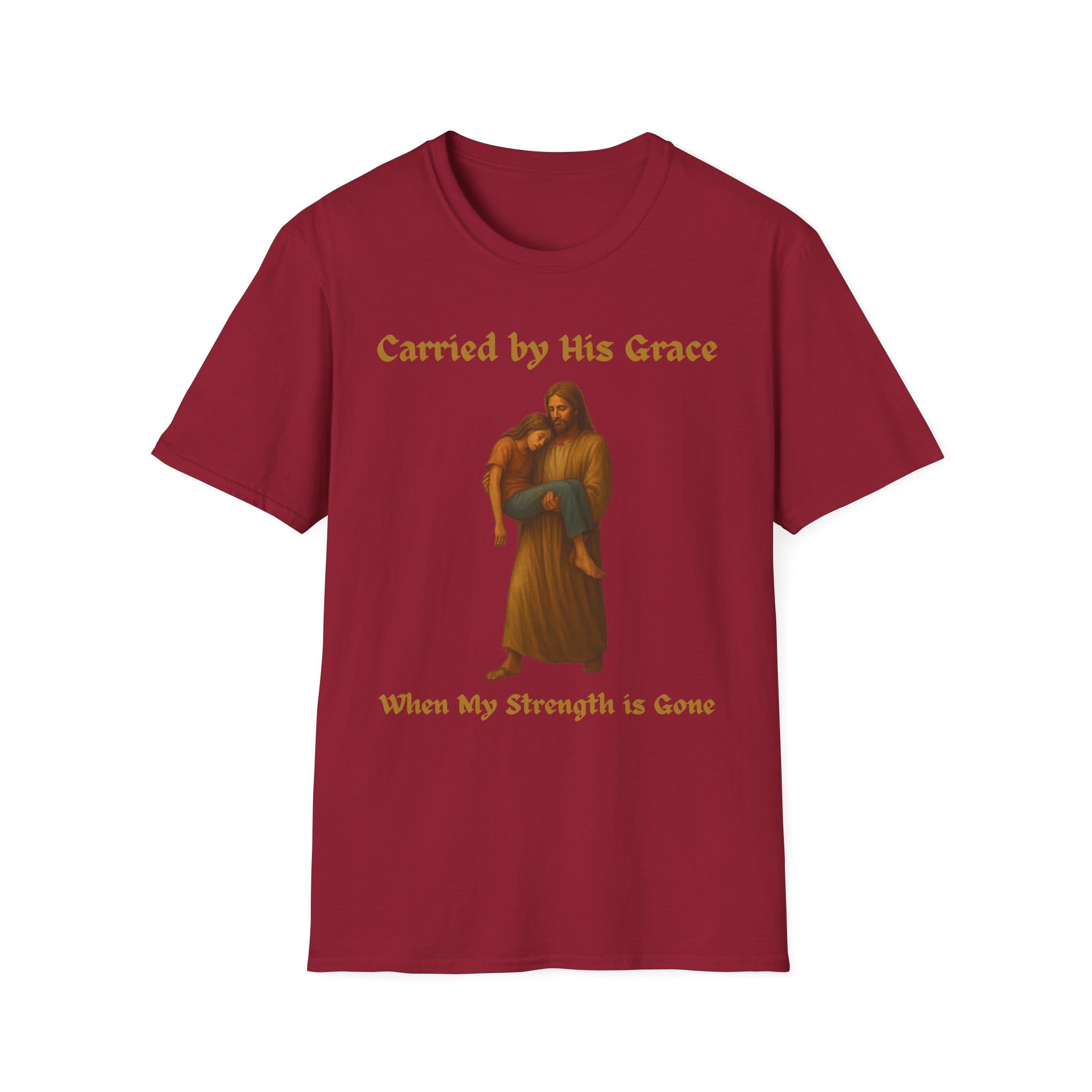 Cardinal Red Short Sleeve Tee Carried by His Grace