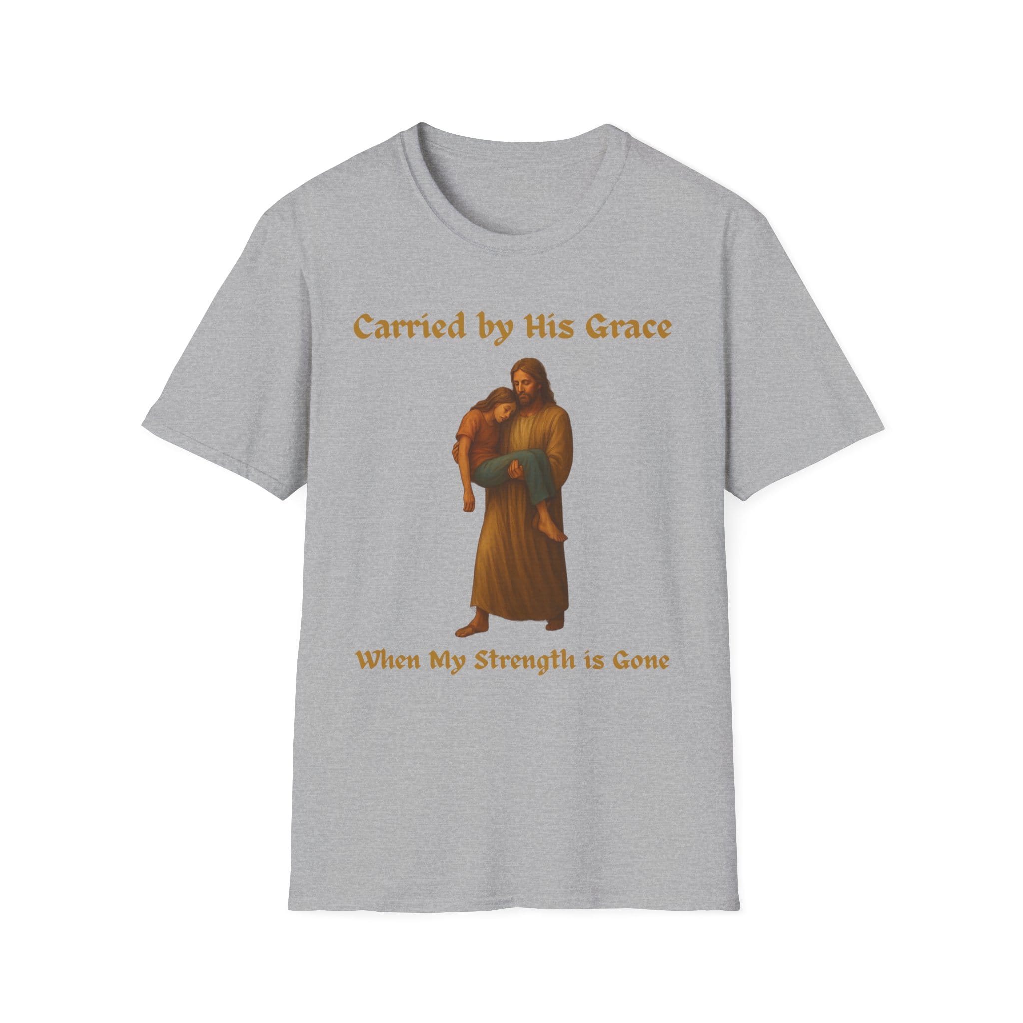 Sport Gray Short Sleeve Tee Carried by His Grace
