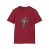 Cardinal Red Short Sleeve Tee Faith over Fatigue