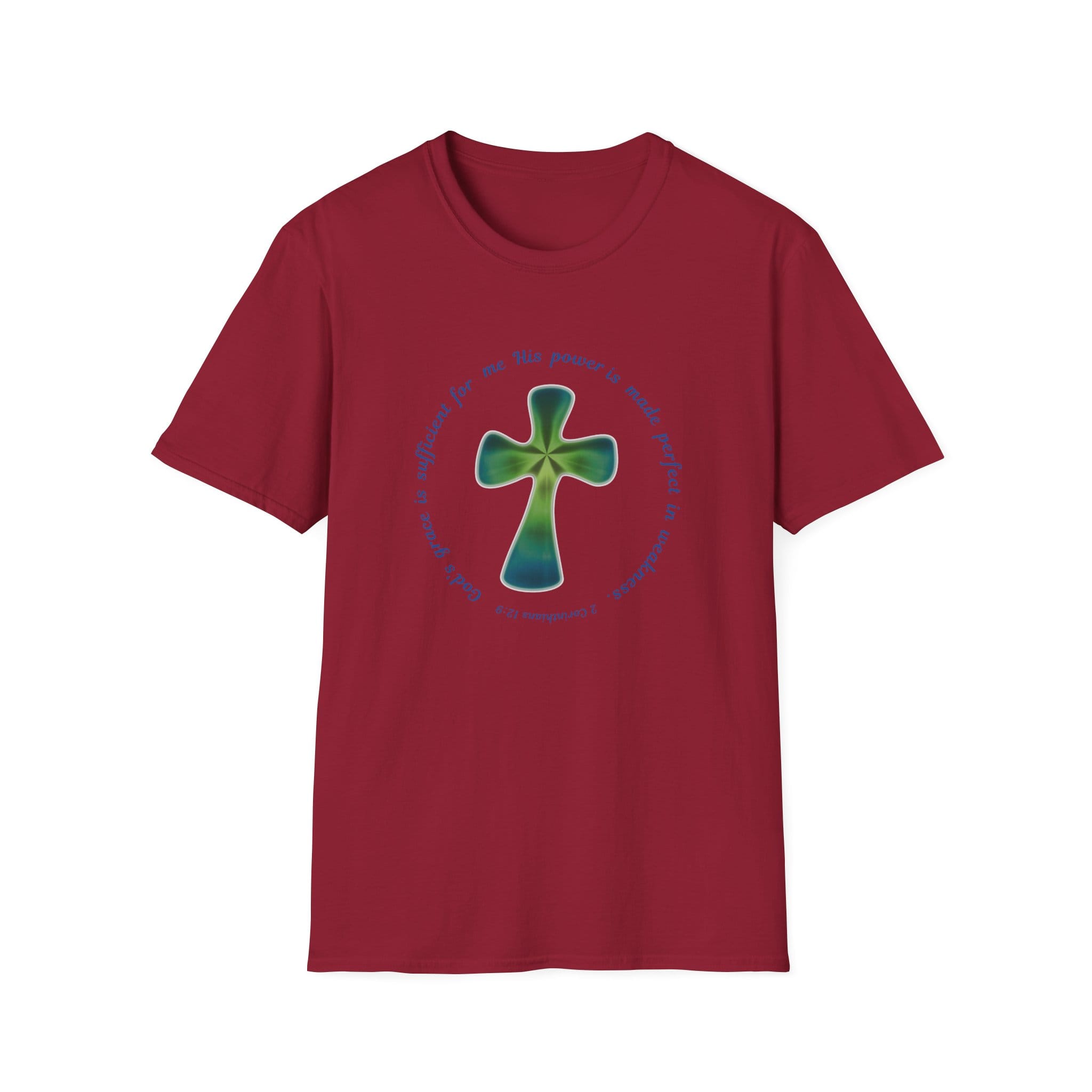 Cardinal Red Short Sleeve Tee Faith over Fatigue