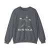 Charcoal Sweatshirt Pain Ninja Fists