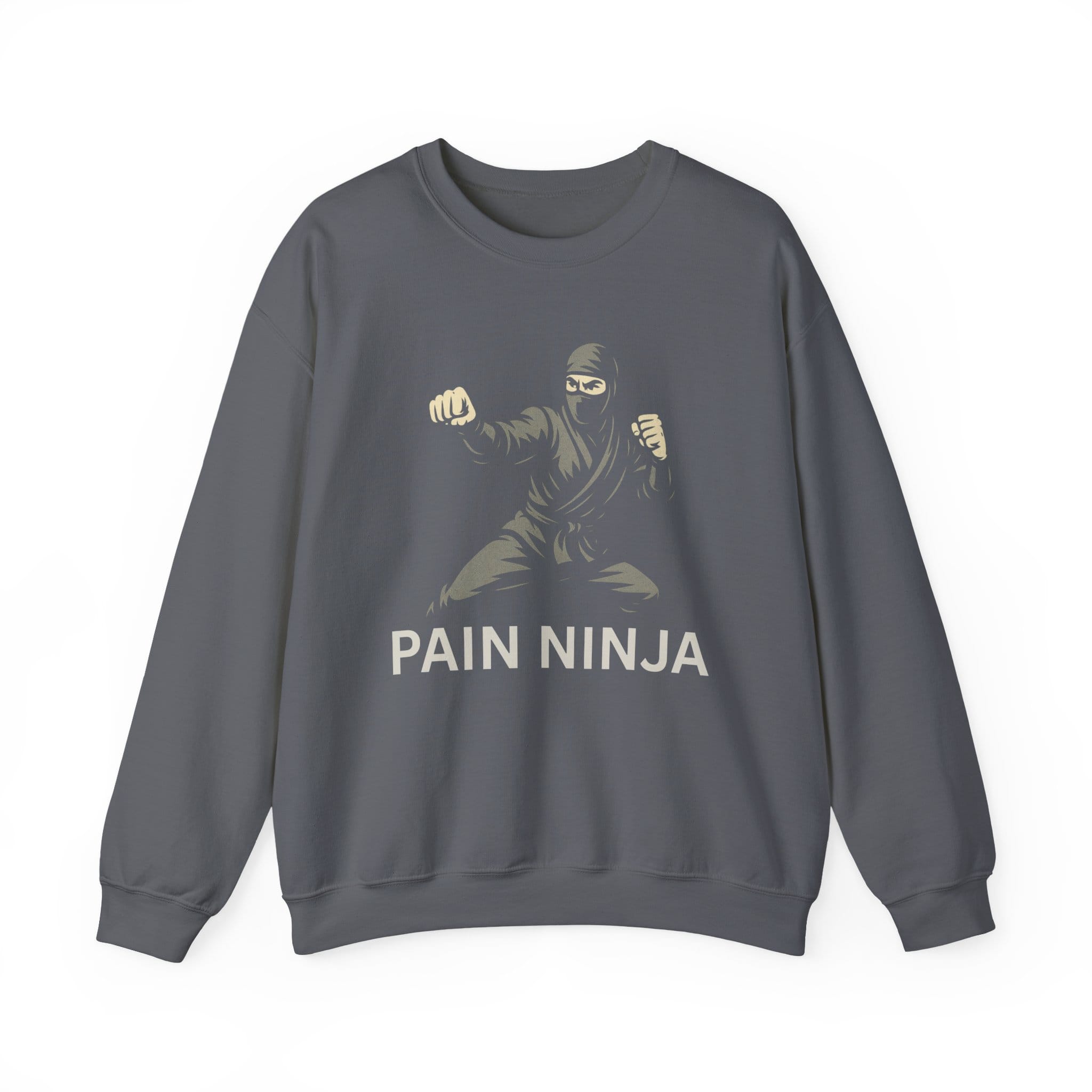 Charcoal Sweatshirt Pain Ninja Fists