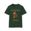 Forest Green Short Sleeve Tee Jesus Saw the Broken Man