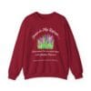 Cardinal Red Jesus is My Refuge Sweatshirt