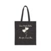 Black Canvas Tote Leave People Better