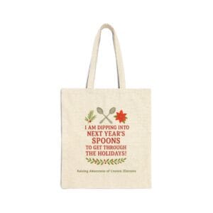 Natural Canvas Tote Dipping into Next Year's Spoons