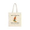 Canvas Tote Pace of my Race Man
