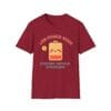 Cardinal Red Short Sleeve Tee Low Power Mode Battery