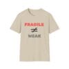 Sand Short Sleeve Tee Fragile Does Not Equal Weak