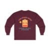 Maroon Long Sleeve Tee Low Power Mode Battery