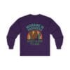 Purple Long Sleeve Tee Quiet & Dim Migraine