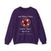 Purple Sweatshirt Patience & Kindness Lifeline
