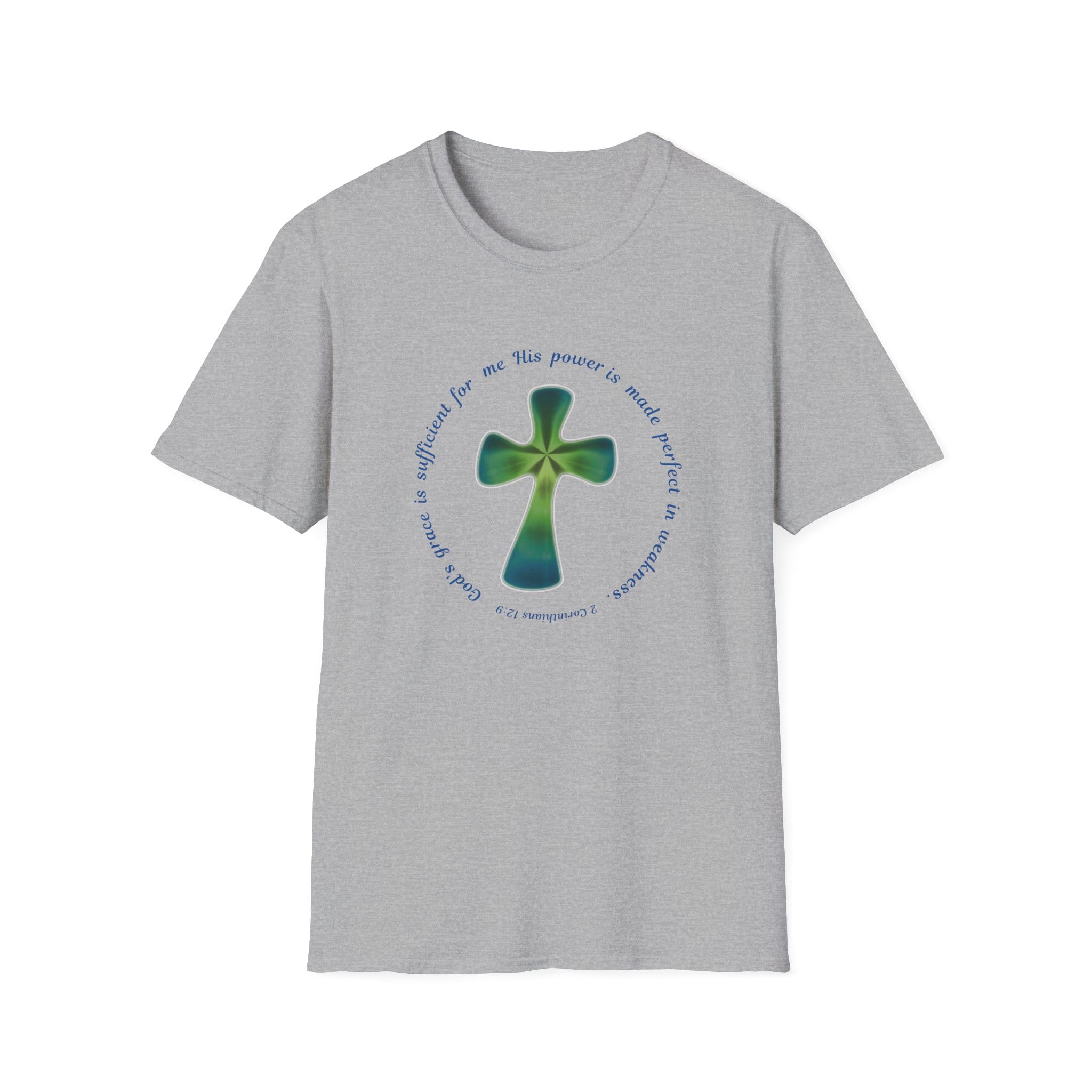 Sport Gray Short Sleeve Tee Faith over Fatigue