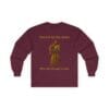 Maroon Long Sleeve Tee Carried by His Grace