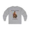 Sport Gray Long Sleeve Tee Jesus Saw the Broken Man