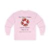 Light Pink Long Sleeve Tee Patience & Kindness Lifeline