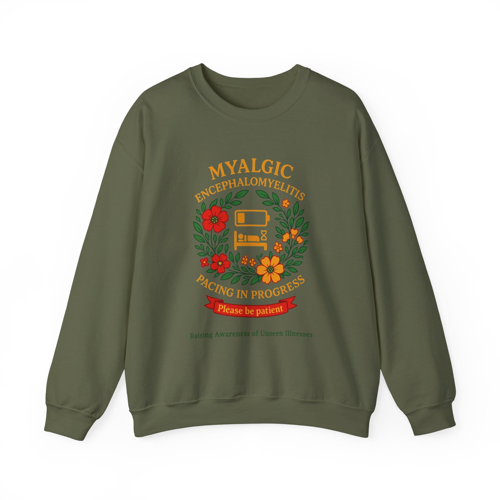 Military Green Sweatshirt M.E.