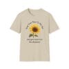 Sand Short Sleeve Tee Keep Your Face to the Sun(flower)