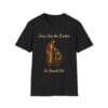 Black Short Sleeve Tee Jesus Saw the Broken Woman