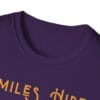 Purple Short Sleeve Tee Smiles Hide Struggles
