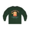 Forest Green Long Sleeve Tee Low Power Mode Battery