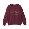 Deck the Halls with Extra Naps Sweatshirt in Maroon