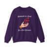 Kindness is a Seed - Be a Seed Spreader Sweatshirt in Purple