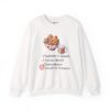 Cookies, Cocoa, Compassion Sweatshirt in White