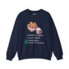 Cookies, Cocoa, Compassion Sweatshirt in Navy blue