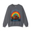God Owns The Rainbow Noah's Ark Sweatshirt in Charcoal
