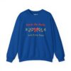 Deck the Halls with Extra Naps Sweatshirt in Royal Blue