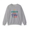 Worship Is My Vibe Sweatshirt in Sport Gray