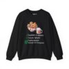 Cookies, Cocoa, Compassion Sweatshirt in Black