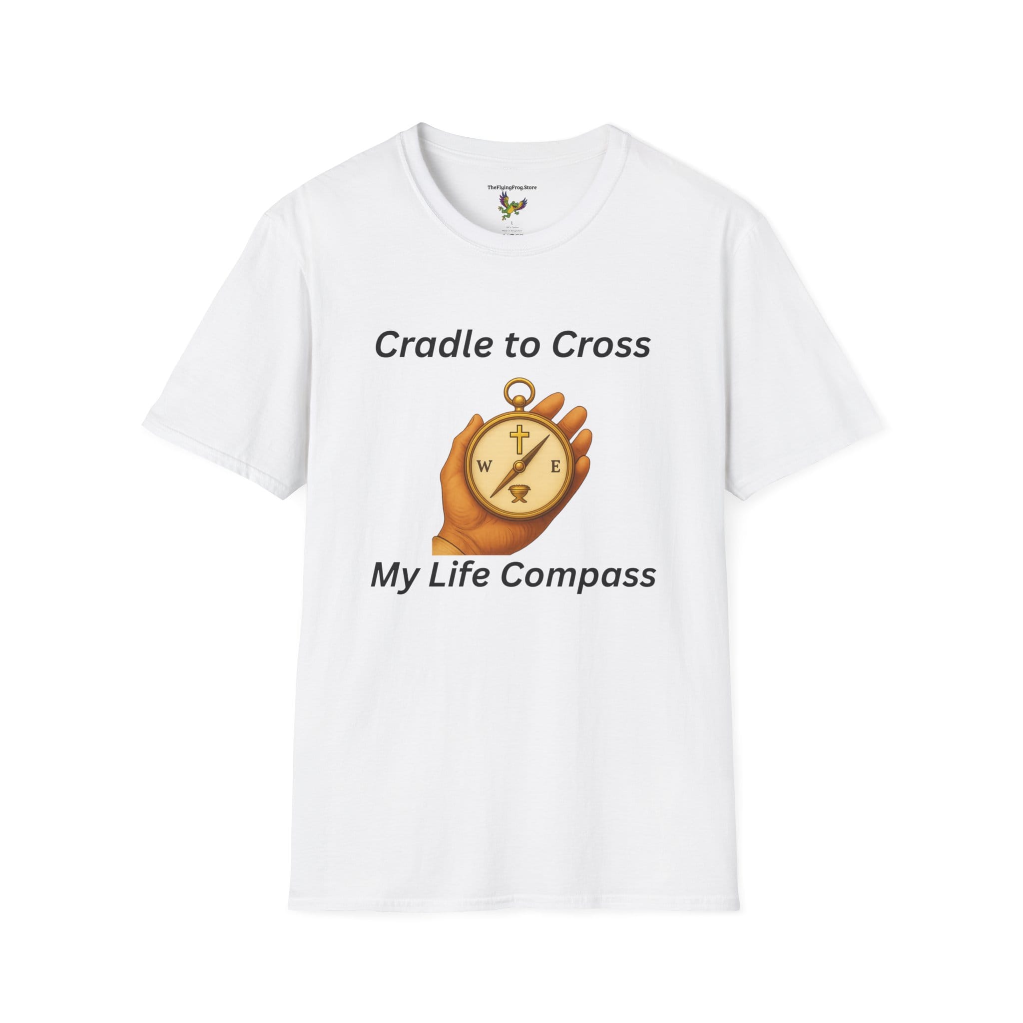 Cradle to Cross - My Life Compass in Black, front view