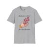 Kindness is a Seed - Be a Seed Spreader Short Sleeve T-Shirt in Sport Gray, front view