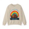God Owns The Rainbow Noah's Ark Sweatshirt in Sand
