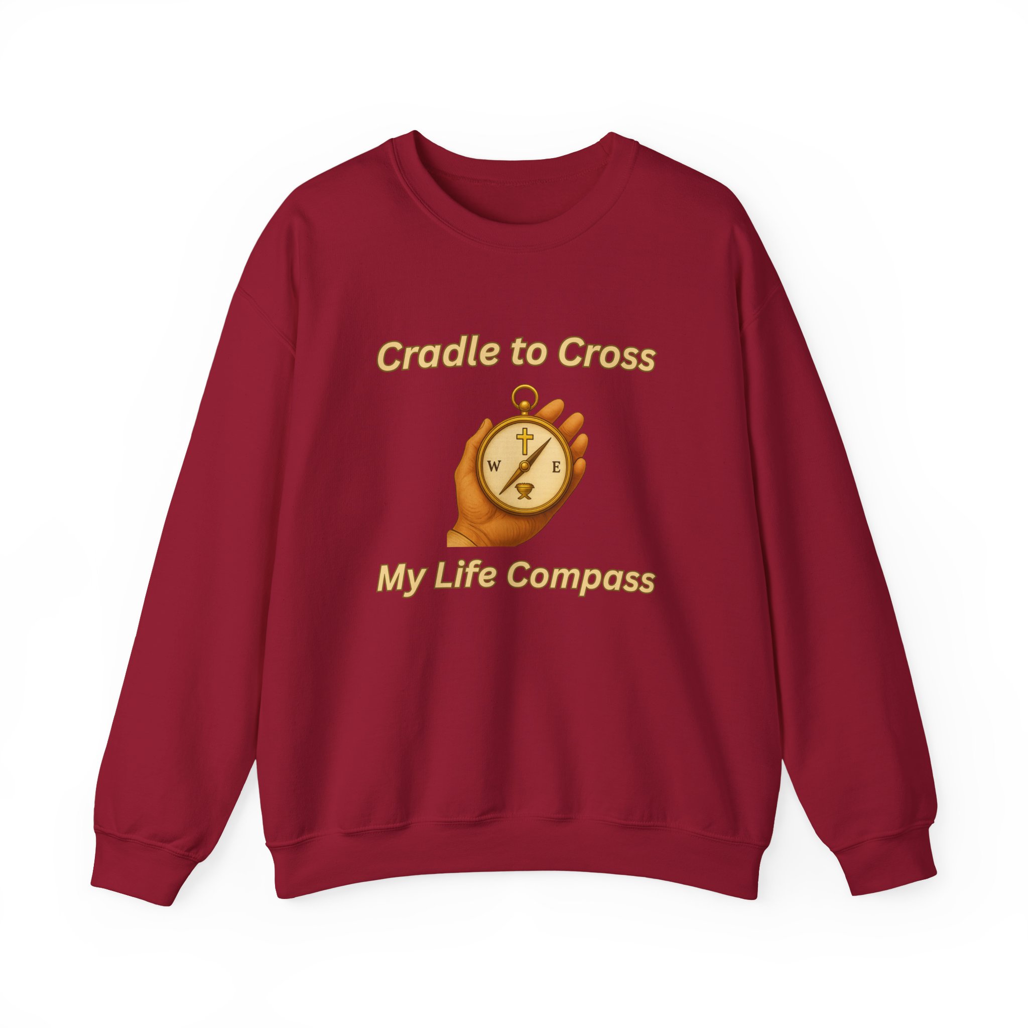 Cradle to Cross, My Life Compass in Cardinal Red