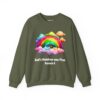 God's Rainbow was First Sweatshirt in Military Green