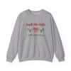 Deck the Halls with Extra Naps Sweatshirt in Sport Gray