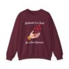 Kindness is a Seed - Be a Seed Spreader Sweatshirt in Maroon