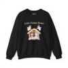 Love Came Down Nativity Sweatshirt in Black