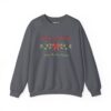 Deck the Halls with Extra Naps Sweatshirt in Charcoal