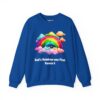 God's Rainbow was First Sweatshirt in Royal Blue