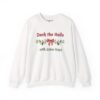 Deck the Halls with Extra Naps Sweatshirt in White