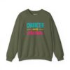 Character Over Charm Sweatshirt in Military Green