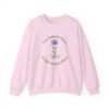 True Gratitude grows in Life's Hardest Places Sweatshirt in Light Pink