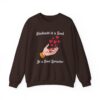 Kindness is a Seed - Be a Seed Spreader Sweatshirt in Dark Chocolate