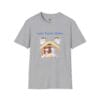 Love Came Down (Manger) Short Sleeve T-Shirt in Sport Gray, front view