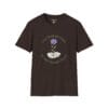 True Gratitude Grows...Hard Places Short Sleeve T-shirt in Dark Chocolate, front view